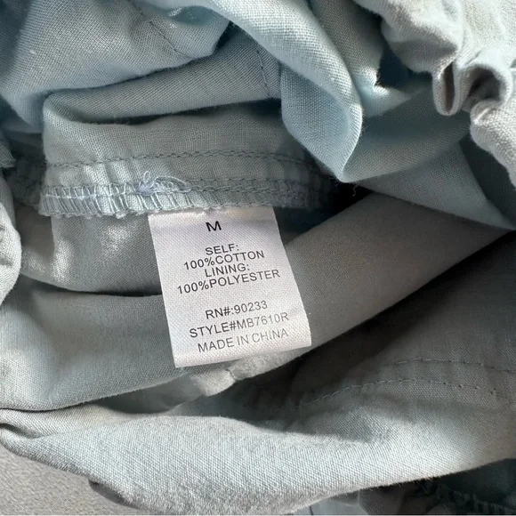 PacSun Parachute Cargo Pants. Light Blue. Medium. - Picture 7 of 10